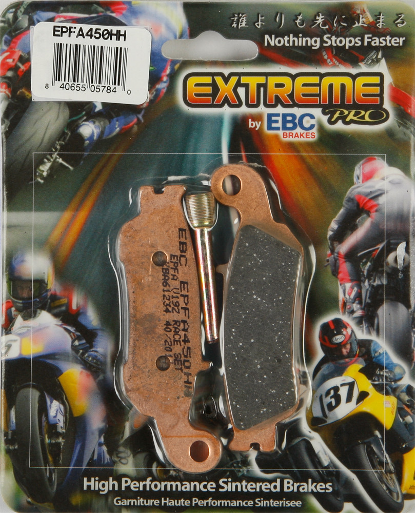 Main image of EBC Extreme Pro Front Brake Pads YZ 07-20