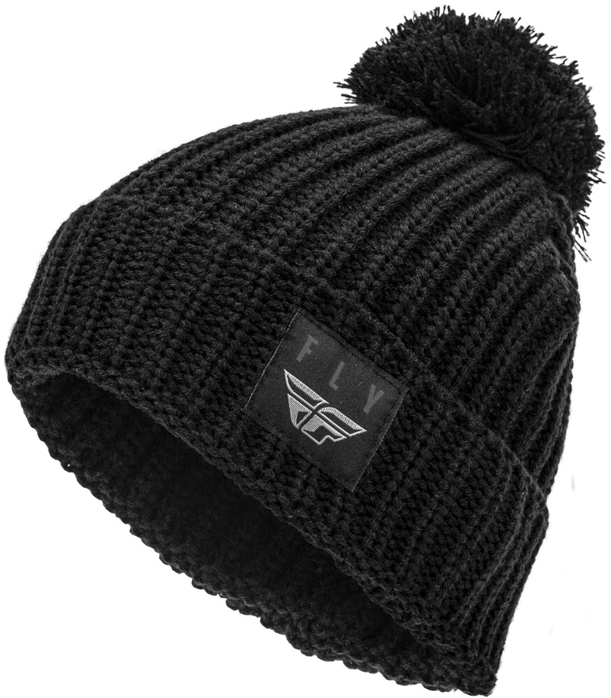 Main image of Fly Racing Pom Beanie (Black)