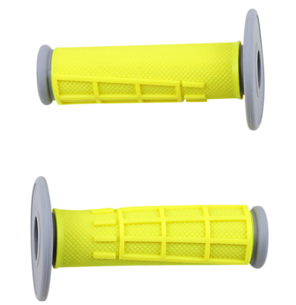 Main image of Moose Racing Compound Diamond Half-Waffle Grips (Yellow)