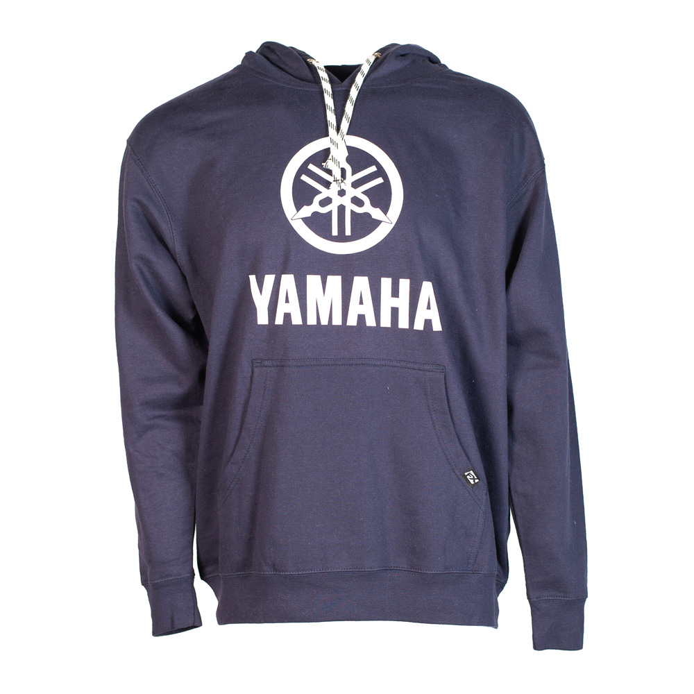 Main image of 2021 Yamaha Stack Pullover Hooded Sweatshirt (Navy)