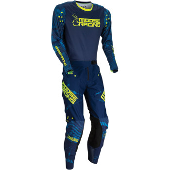 Main image of 2022 Moose Agroid Gear Set (Navy/Hi-Vis)