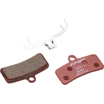 Main image of TRP 4-Piston Disc Brake Pad Kit (Semi-Metallic, Steel Blacked)