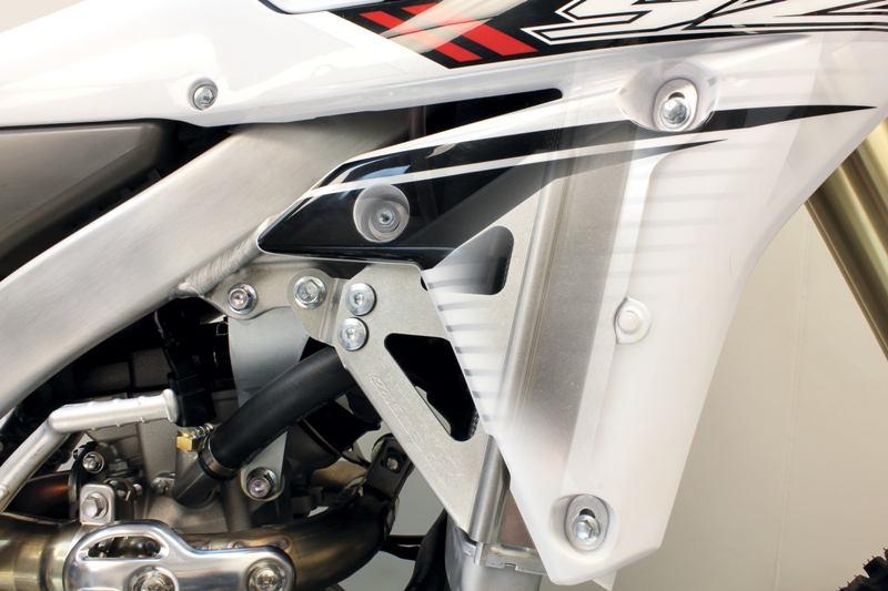 Main image of Works Connection Radiator Braces YZ250F 14-17