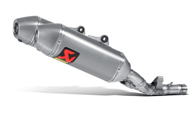 Main image of Akrapovic Ti Slip-On Line Honda CRF450R 2017