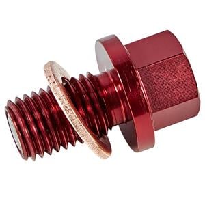 Main image of Yamaha Magnetic Oil Drain Plug (Red)