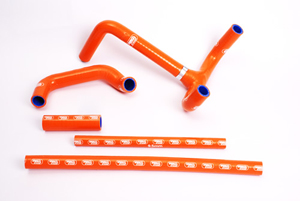 Main image of Samco Radiator Hose Kit KTM RC8 (Orange)