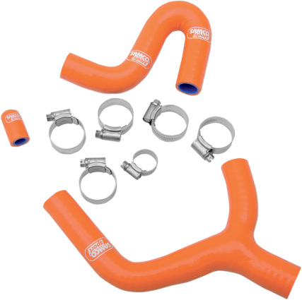 Main image of Moose Radiator Hose Kit (Orange) KTM 450/530 08-11