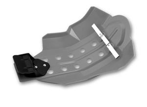 Main image of Cycra Full Armor Skid Plate (Grey) Honda CRF250R 10-16