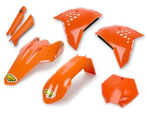 Main image of Cycra Complete Powerflow Body Kit (Orange) KTM SX/XC 07-10