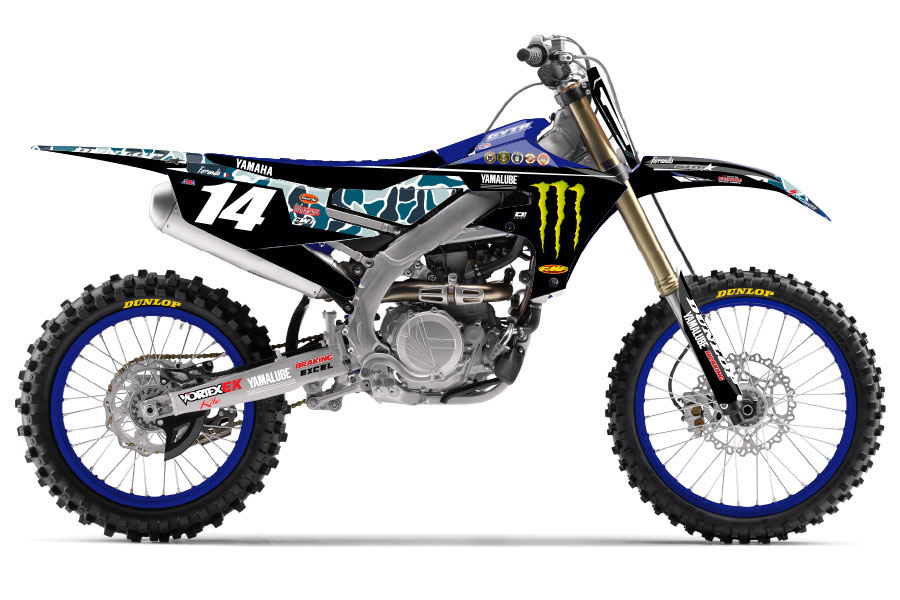 Main image of 2020 Star Monster Energy Yamaha Custom Graphic Kit (Camo)