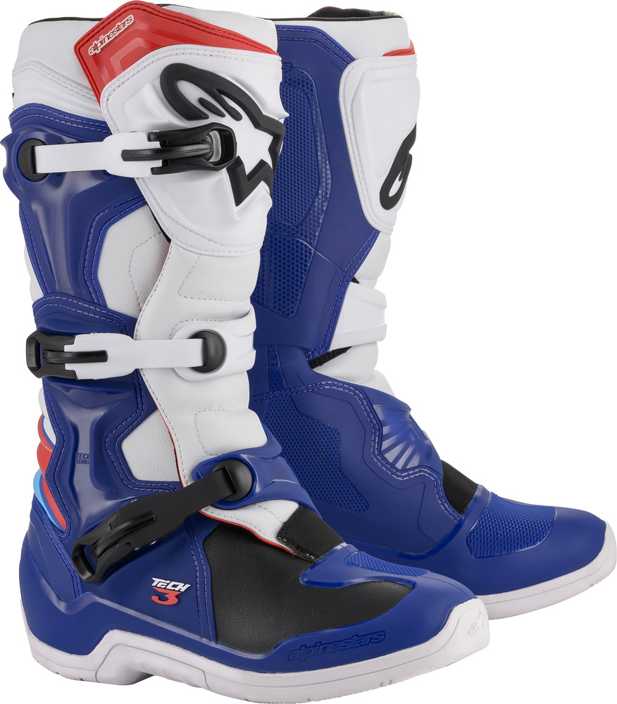 Main image of Alpinestars Tech 3 Boots (Blue/White/Red)