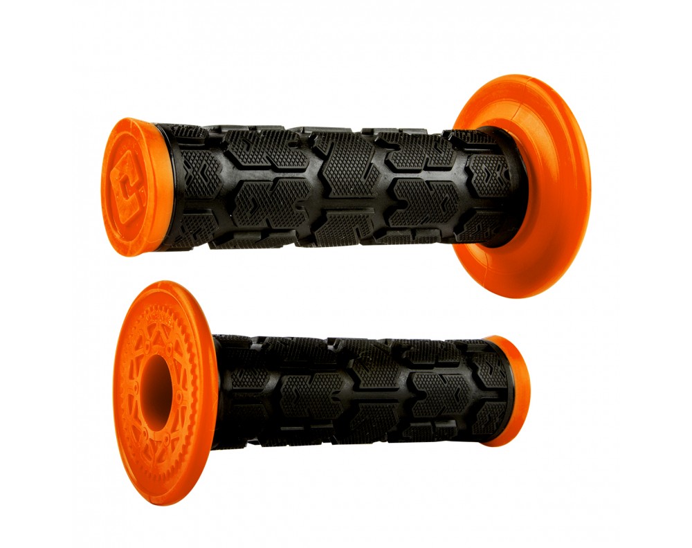 Main image of ODI Rogue Motocross Grips (Black/Orange)