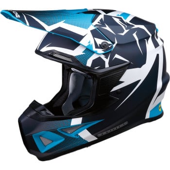 Main image of 2022 Moose Racing F.I. Agroid Helmet (Navy/Blue)