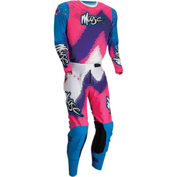 Main image of 2022 Moose Agroid Gear Set (Pink/Blue/Purple)