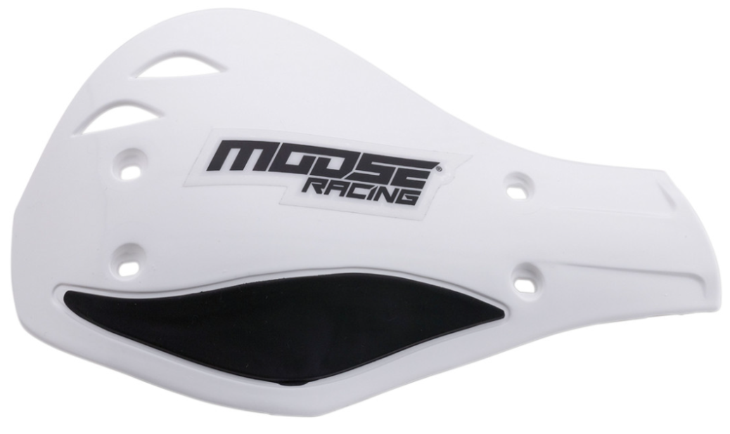 Main image of Moose Racing Contour Deflector Handguards (White/Black)