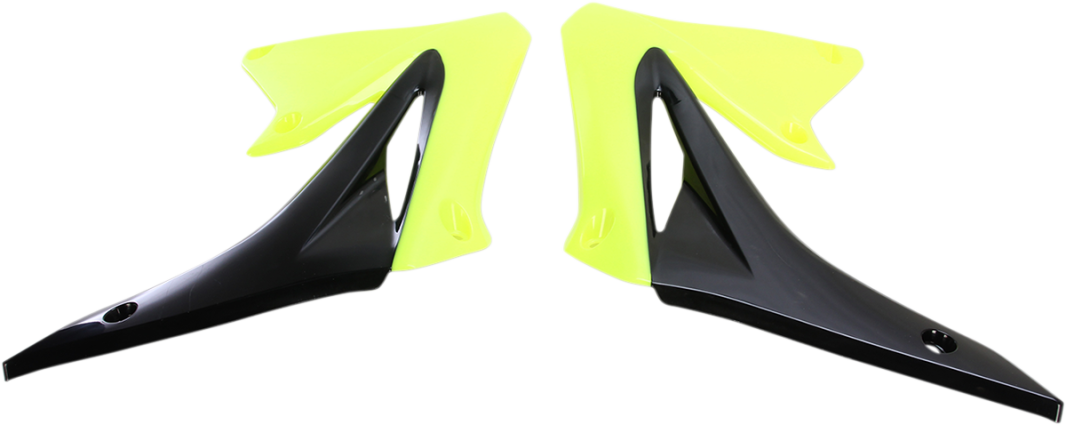 Main image of Acerbis Radiator Shrouds (Flo-Yellow/Black) RMZ250 10-18