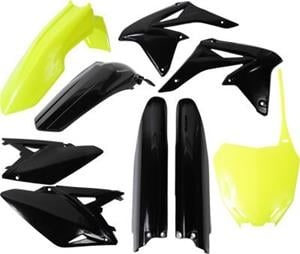 Main image of Acerbis Full Plastic Kit (Flo-Yellow/Black) RMZ250 10-17