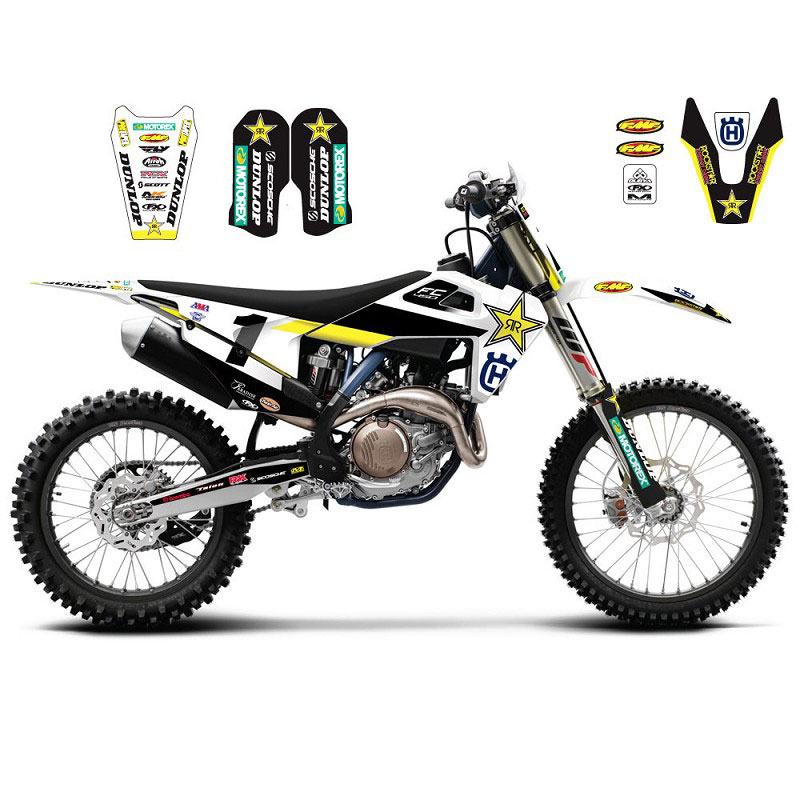 Main image of 2019 Factory Rockstar Husqvarna Graphic Kit