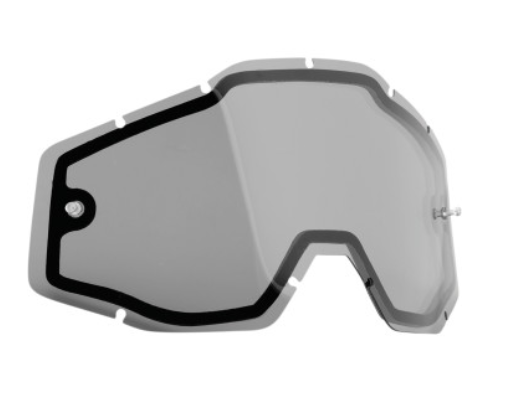 Main image of 2022 FMF Powerbomb/Powercore Dual Pane Goggle Lens (Smoke)