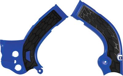 Main image of Acerbis X-Grip Frame Guards (Blue/Black) YZ450F 16-17