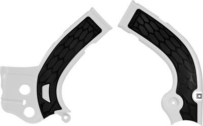 Main image of Acerbis X-Grip Frame Guards (White/Black) YZ450F 16-17