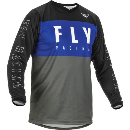 Main image of Fly Racing Youth F-16 Jersey (Blue/Grey/Black)