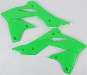 Main image of Acerbis Radiator Shrouds (Flo-Green) KX250F 13-16