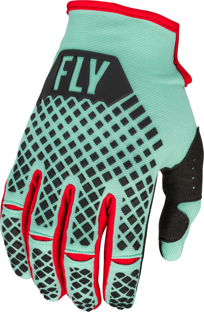 Main image of 2023 Fly Racing Kinetic S.E. Rave Gloves (Black/Mint)