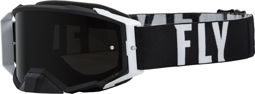 Main image of 2023 Fly Racing Zone Pro Goggle with Dark Smoke Lens (Black/White)