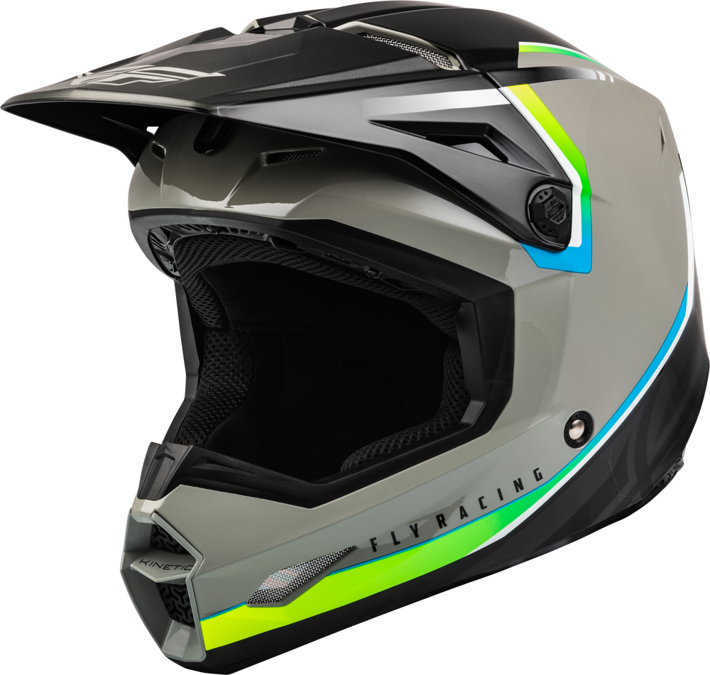 Main image of 2023 Fly Racing Kinetic Vision Helmet (Grey/Black)