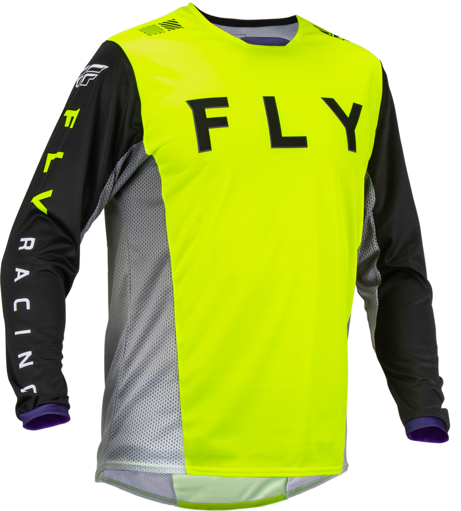 Main image of 2023 Fly Racing Kinetic Kore Jersey (Yellow/Black)