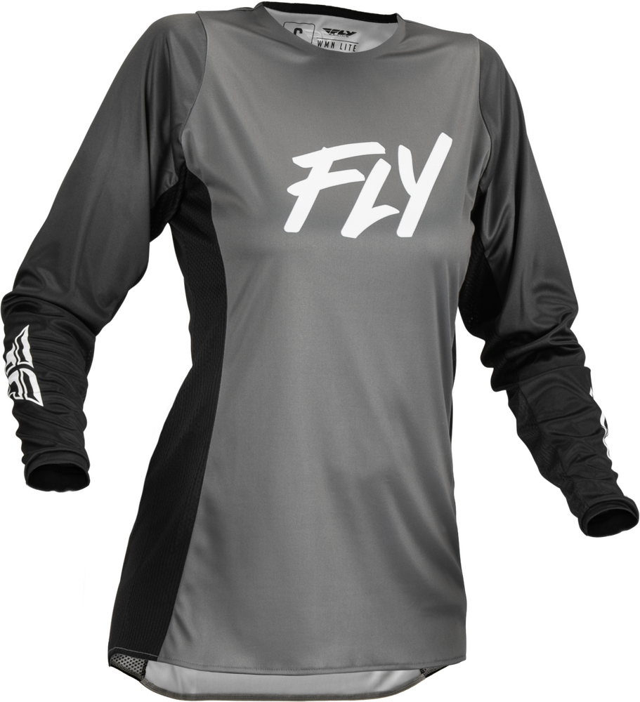 Main image of 2023 Fly Racing Women's Lite Jersey (Grey/Black)