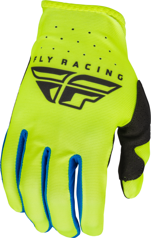 Main image of 2023 Fly Racing Lite Gloves (Blue/Grey/Yellow)