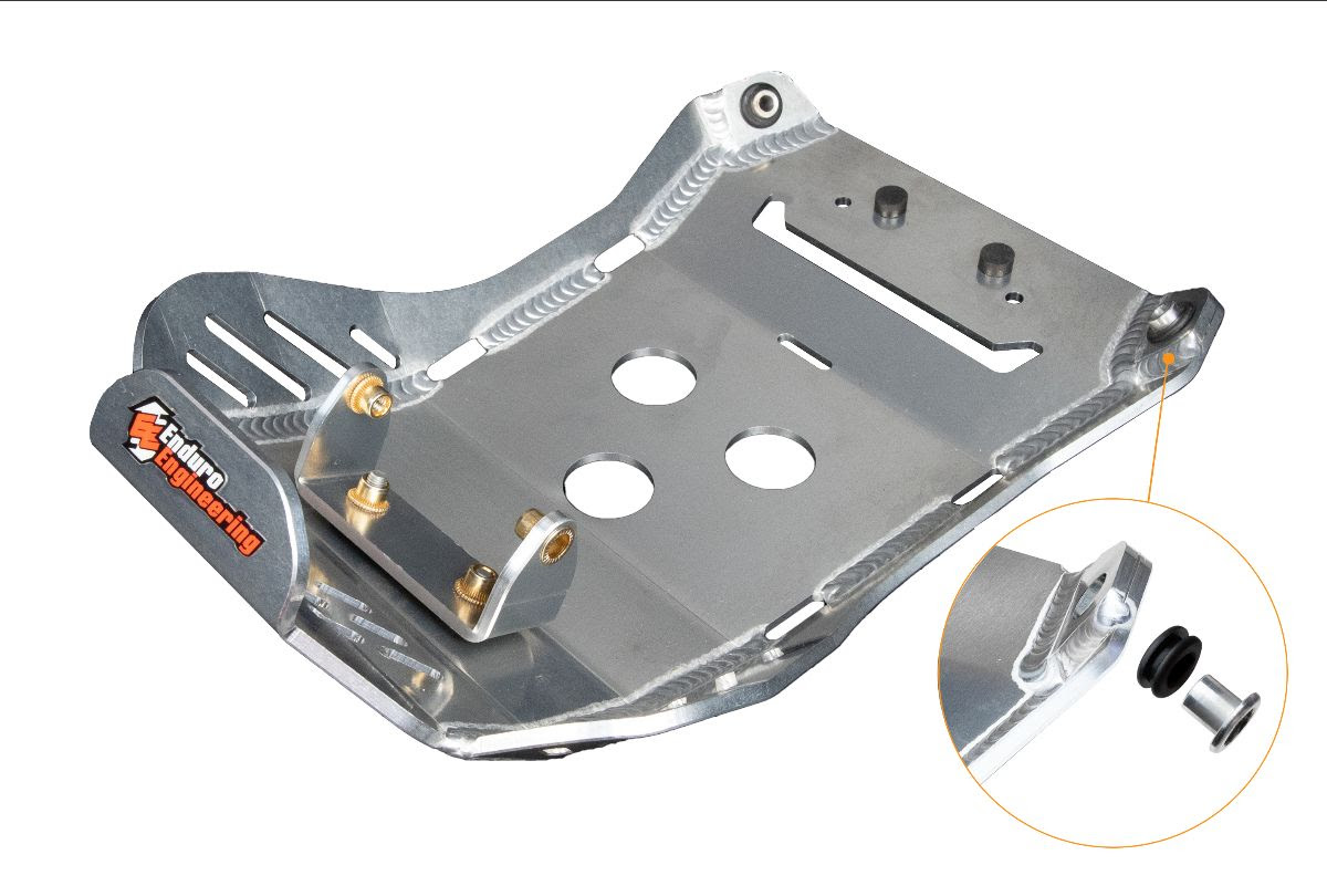 Main image of Enduro Engineering Rubber Mounted Skid Plate KTM 450/500 EXC-F/XCF-W 17-23