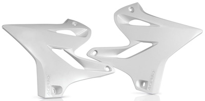 Main image of Acerbis Radiator Shrouds (White) YZ125/250 15-21