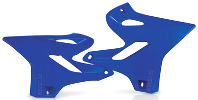 Main image of Acerbis Radiator Shrouds (Blue) YZ125/250 15-21