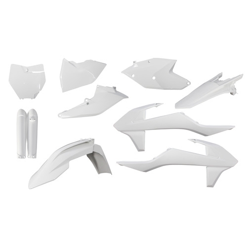 Acerbis Full Plastic Kit (White) KTM SX-F/XC-F 16-18: AOMC.mx