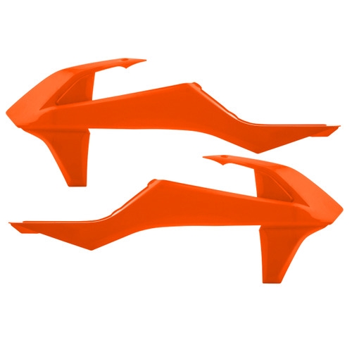 Main image of Acerbis Radiator Shrouds (Orange) KTM 16-18