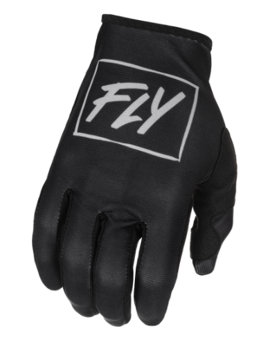 Main image of 2022 Fly Racing Youth Lite Gloves (Black/Grey)