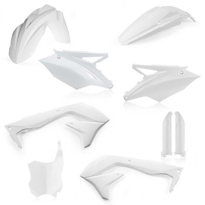 Main image of Acerbis Full Plastic Kit (White) KX450F 16-18