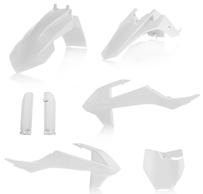 Main image of Acerbis Full Plastic Kit (White) 65 SX 16-22