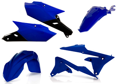 Main image of Acerbis Plastic Kit (Blue) WR250F/YZ250FX 15-17