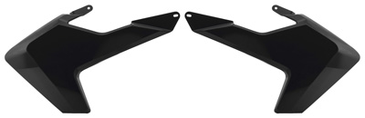 Main image of Acerbis Radiator Shrouds (Black) HQV 16-18