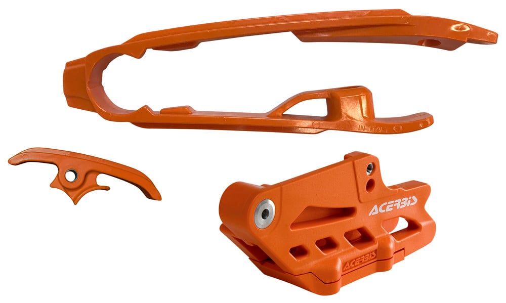 Main image of Acerbis Chain Guide/Slider Kit (Orange) KTM 125-500 16-21