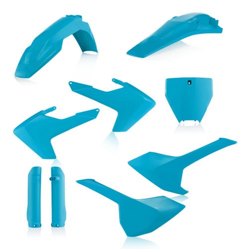 Main image of Acerbis Full Plastic Kit (Light Blue) Husqvarna FC/TC 17-18