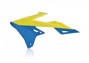 Main image of Acerbis Radiator Shrouds (Yellow/Blue) RMZ 19-22