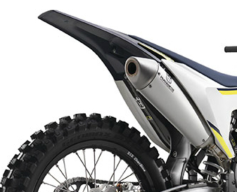 Main image of Husqvarna Rear Fender with Decal (Blue) 2016 TC/FC