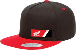 Main image of Honda Wedge Snap-Back Hat (Black/Red)