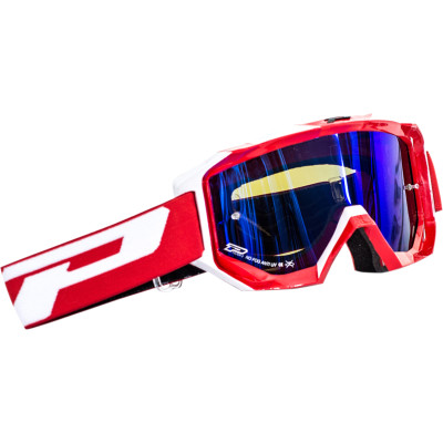 Main image of Pro Grip 3200 Enduro Mirror Goggle (Fluo Red)