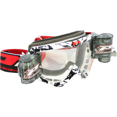 Main image of Pro Grip 3450 Roll Off Goggles (White/Black)